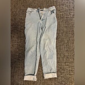 Light wash jeans